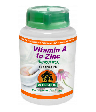 VITAMIN A-ZINC (NO IRON) (60)