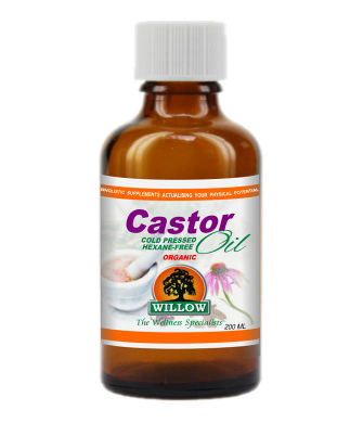 CASTOR OIL (CP) ORGANIC 200ML